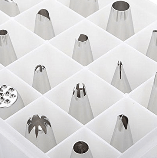 24Pcs Icing Piping Nozzle Tips Set Cake Decorating Set Baking Cake Decorating Tool - Image 2